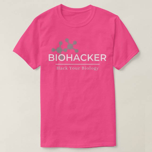 Biohacker Biohacking your Biology Biohack Crisper  T-Shirt (Design vorne)