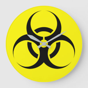 Biohazard Große Wanduhr