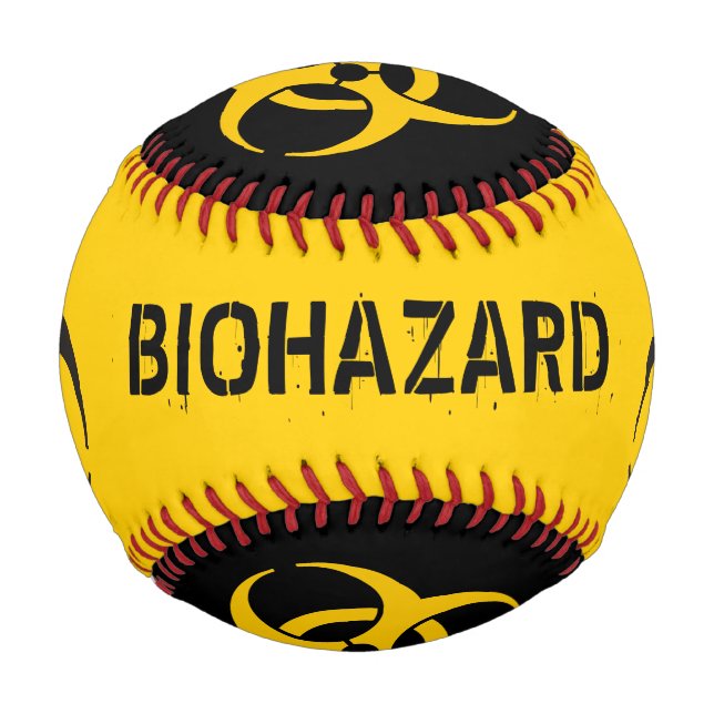 Biohazard Icon Baseball (Rückseite)