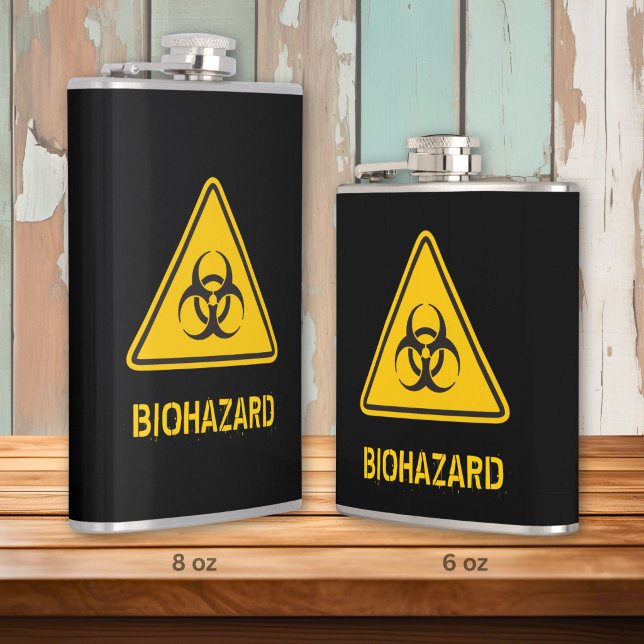 Biohazard Icon Flachmann (Von Creator hochgeladen)