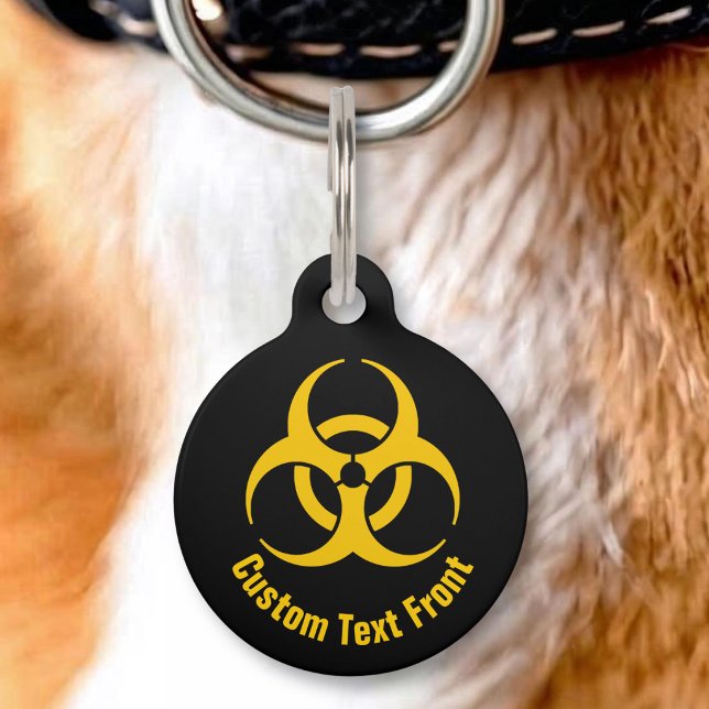 Biohazard Icon Haustiermarke (Von Creator hochgeladen)