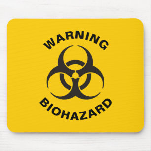 Biohazard Icon Mousepad