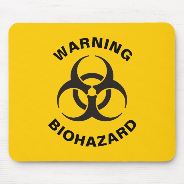 Biohazard Icon Mousepad (Vorne)