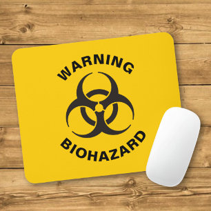 Biohazard Icon Mousepad