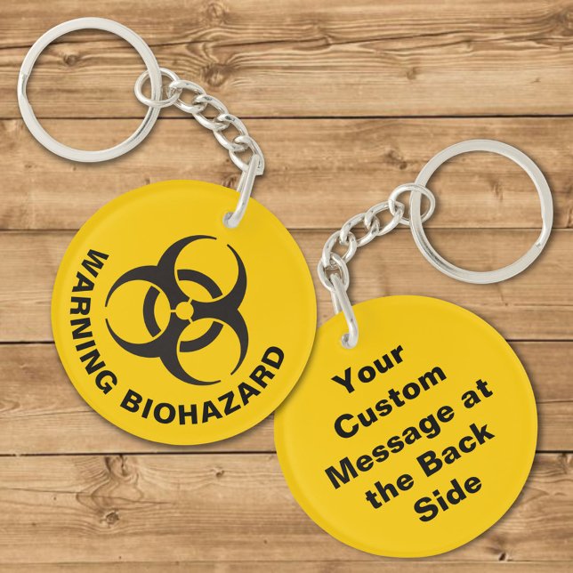 Biohazard Icon Schlüsselanhänger (Von Creator hochgeladen)