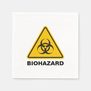 Biohazard Icon Serviette