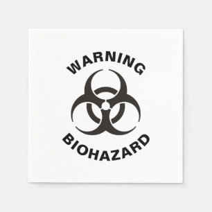 Biohazard Icon Serviette