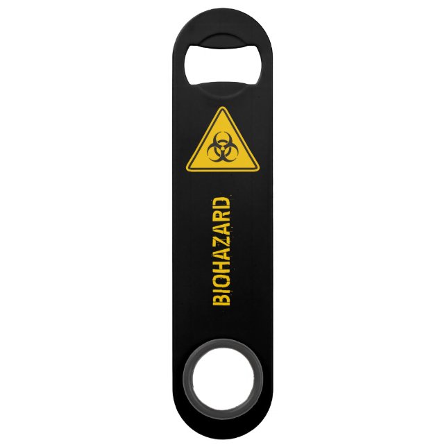 Biohazard Icon Speed Flaschenöffner (Vorderseite)