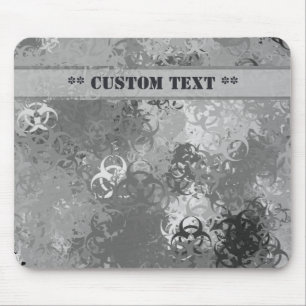 Biohazard Urban Camo-Mauspad mit individuellem Tex Mousepad