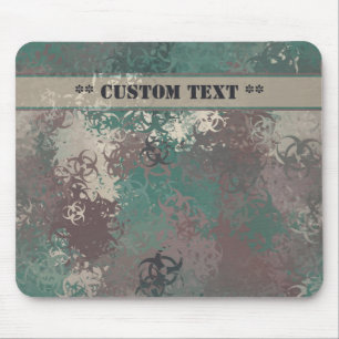 Biohazard-Wald-Tarn-Mauspad mit individuellem Text Mousepad