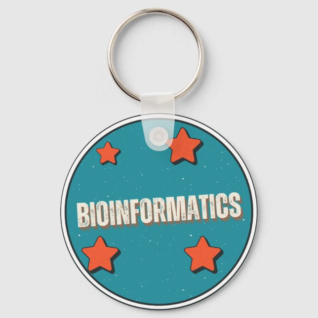 Bioinformatik Schlüsselanhänger (Vorderseite)