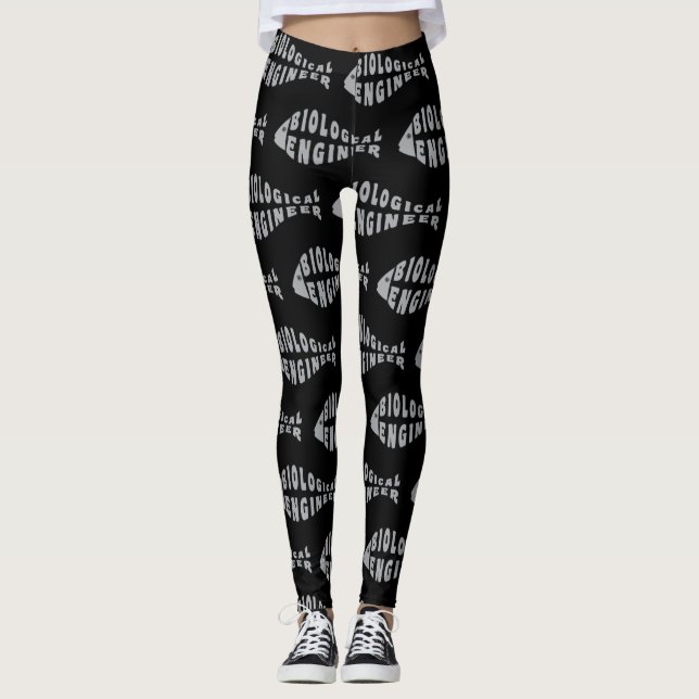 Bioingenieur Graufisch Leggings (Vorderseite)