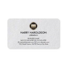 Biokarte Icon Librarian Premium Business Card