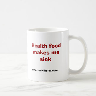 Biokost macht mich krank kaffeetasse