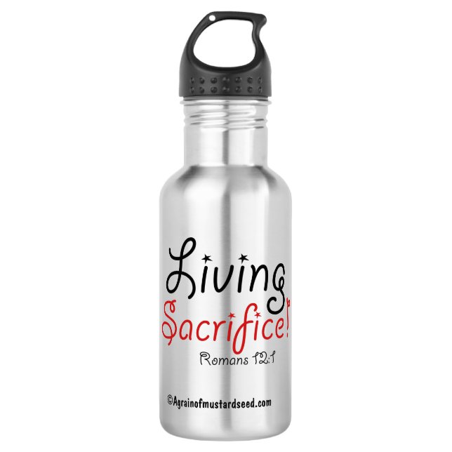 Biokotierungen Trinkflasche (Vorderseite)