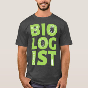Biologe Gift Biology Gift Science Puff T-Shirt