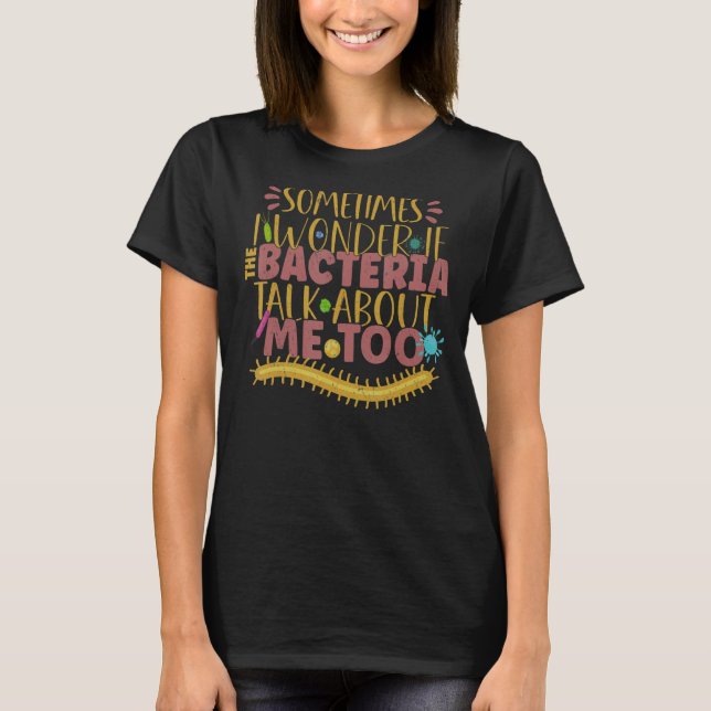 Biologe Mikrobiologe Labrador Staph Bi T-Shirt (Vorderseite)