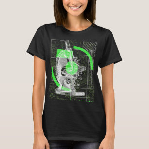 Biologe Mikroskopmikrobiologen T-Shirt