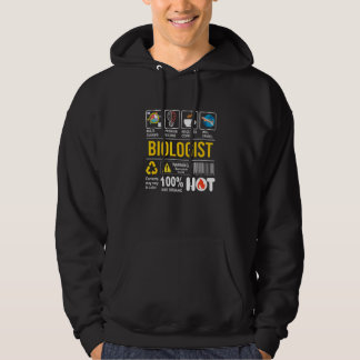 Biologe Multitasking Sarcasm Job Pride Proud Bio Hoodie