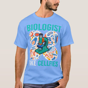 Biologe nehmen Mikrobiologie-Zellspezialisten T-Shirt