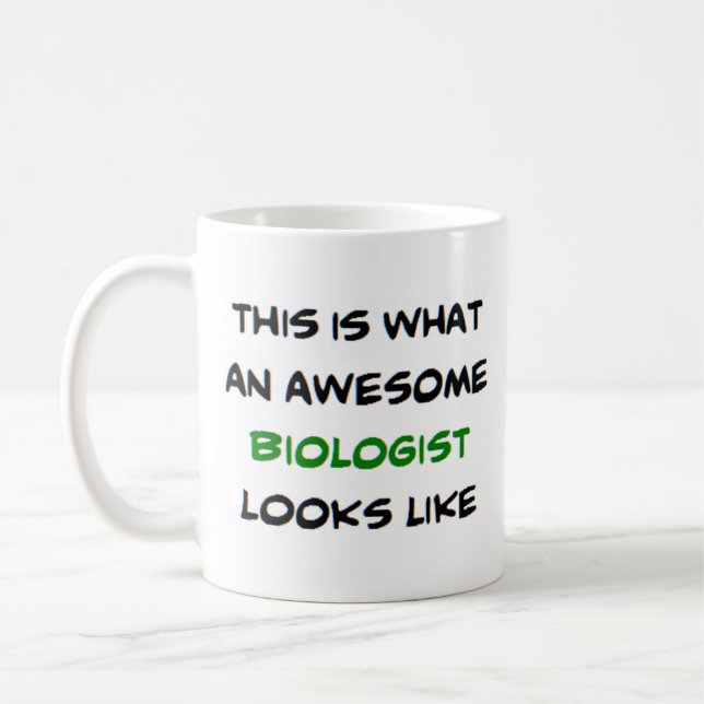 Biologe, phantastisch kaffeetasse (Links)