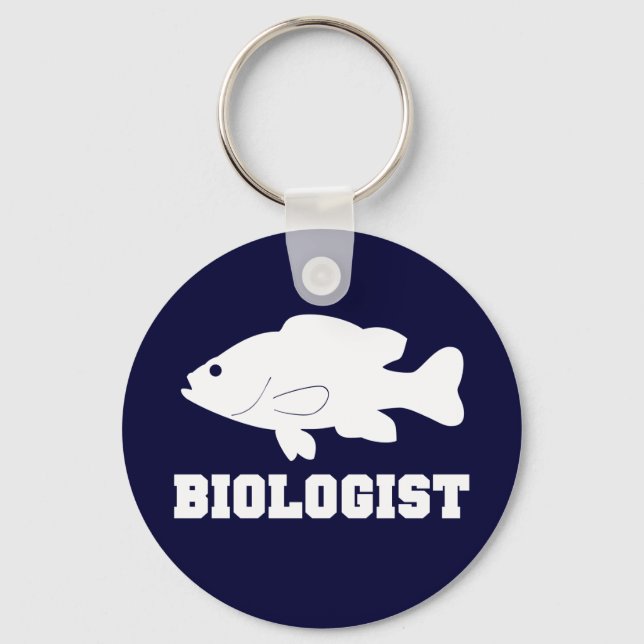 Biologe Sunfish Schlüsselanhänger (Vorderseite)