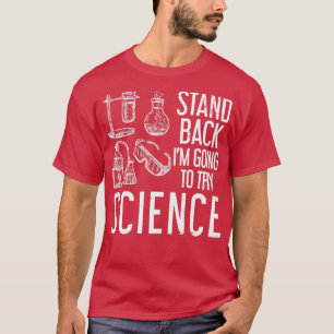 Biologe Wissenschaftler geben Lehrerin Biologie de T-Shirt