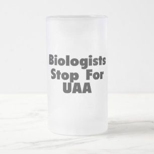 Biologen-Halt für LF Mattglas Bierglas