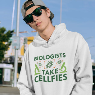 Biologen machen Cellfies Hoodie