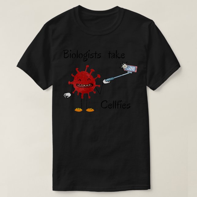 Biologen nehmen die Zellen 5 T-Shirt (Design vorne)