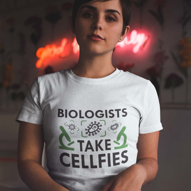 Biologen nehmen Zellaten T-Shirt (Von Creator hochgeladen)