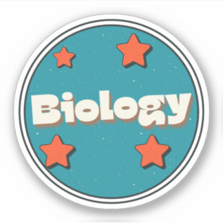 Biologie Aufkleber
