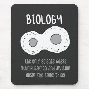 Biologie - Biologie - das einzige Geschenk der Wis Mousepad