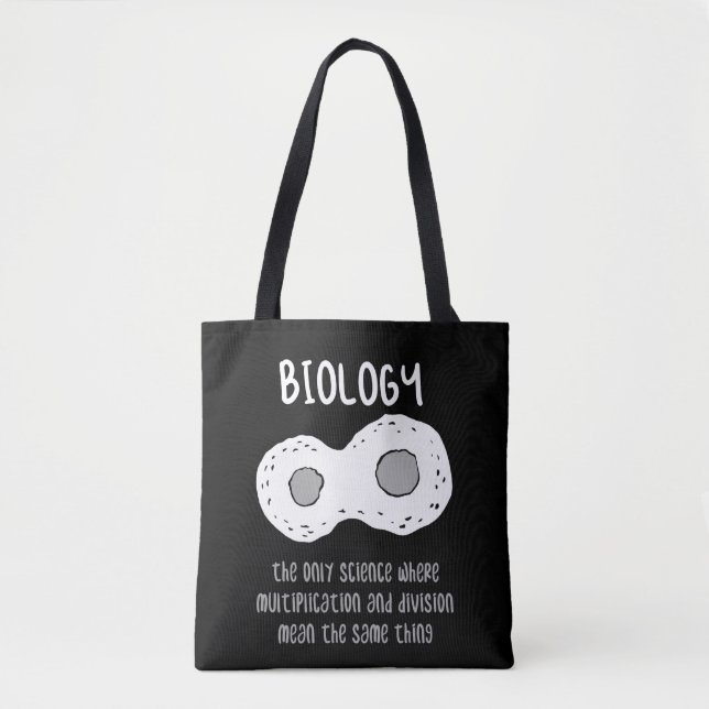 Biologie - Biologie - das einzige Geschenk der Wis Tasche (Vorderseite)
