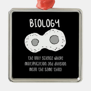 Biologie - Biologie Das Einzige Wissenschaftsgesch Ornament Aus Metall