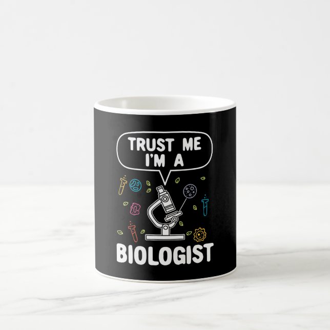 Biologie-Biologin-Geschenk Kaffeetasse (Mittel)