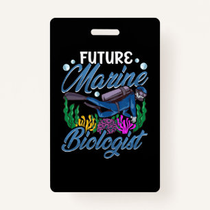 Biologie der Niedlichen und funny Future Meeresbio Ausweis