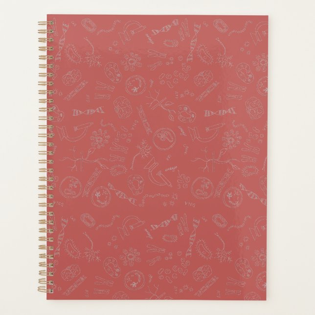 Biologie-Diagramm Planer (Vorderseite)