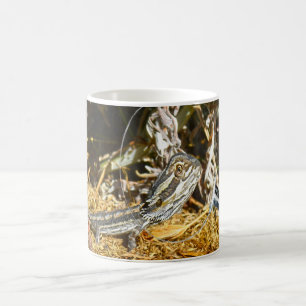 Biologie einer Baby-Bartonechse, Kaffeetasse