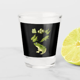 Biologie - Frostlebenszyklus Schnapsglas