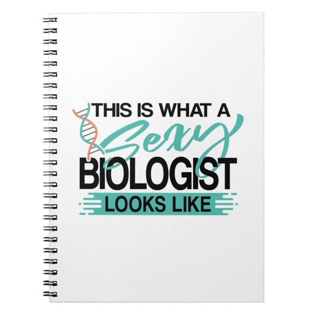 Biologie-Geschenkideen | Biologe Lehrkräfte Studie Notizblock (Vorderseite)