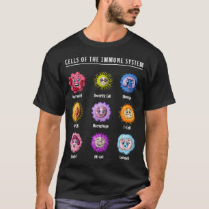 Biologie Immunsystem Zellen T-Shirt