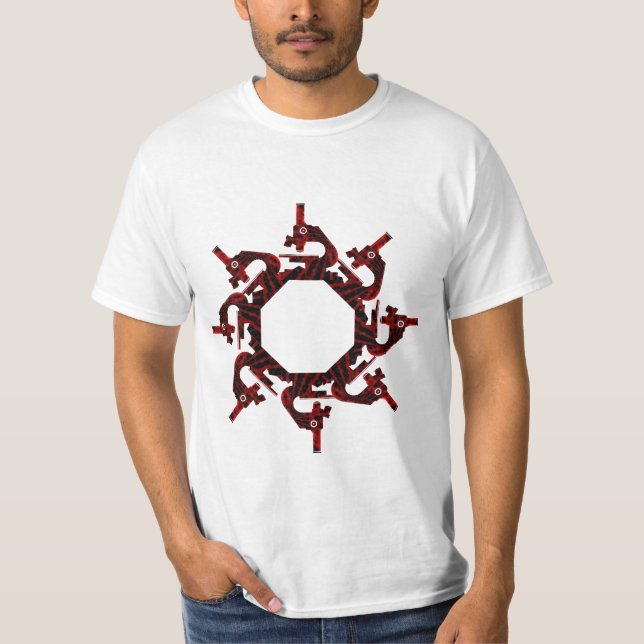 Biologie-Mikroskop-T - Shirt (Vorderseite)
