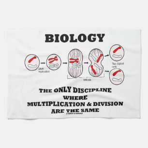 Biologie-nur Disziplin-Vermehrungs-Abteilung Geschirrtuch