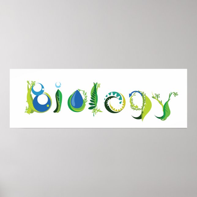 Biologie-Plakat Poster (Vorne)