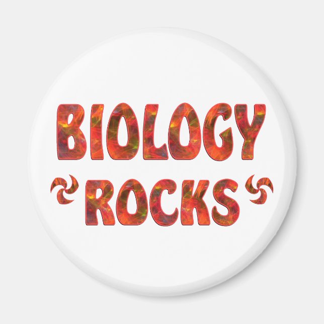 BIOLOGIE-ROCKS MAGNET (Vorne)