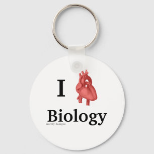 Biologie-Schlüsselanhänger des Herzens I Schlüsselanhänger
