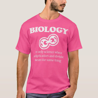 Biologie Science T-shirt en détresse pour science 