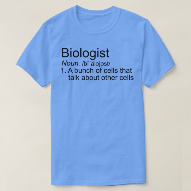 Biologie-Spaß T-Shirt (Design vorne)