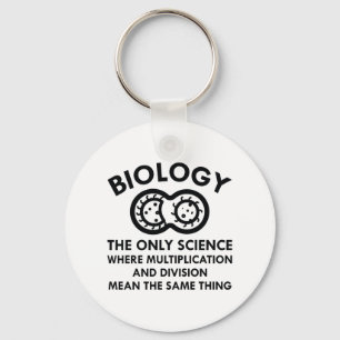 Biologie steckt in meinen Genen Schlüsselanhänger